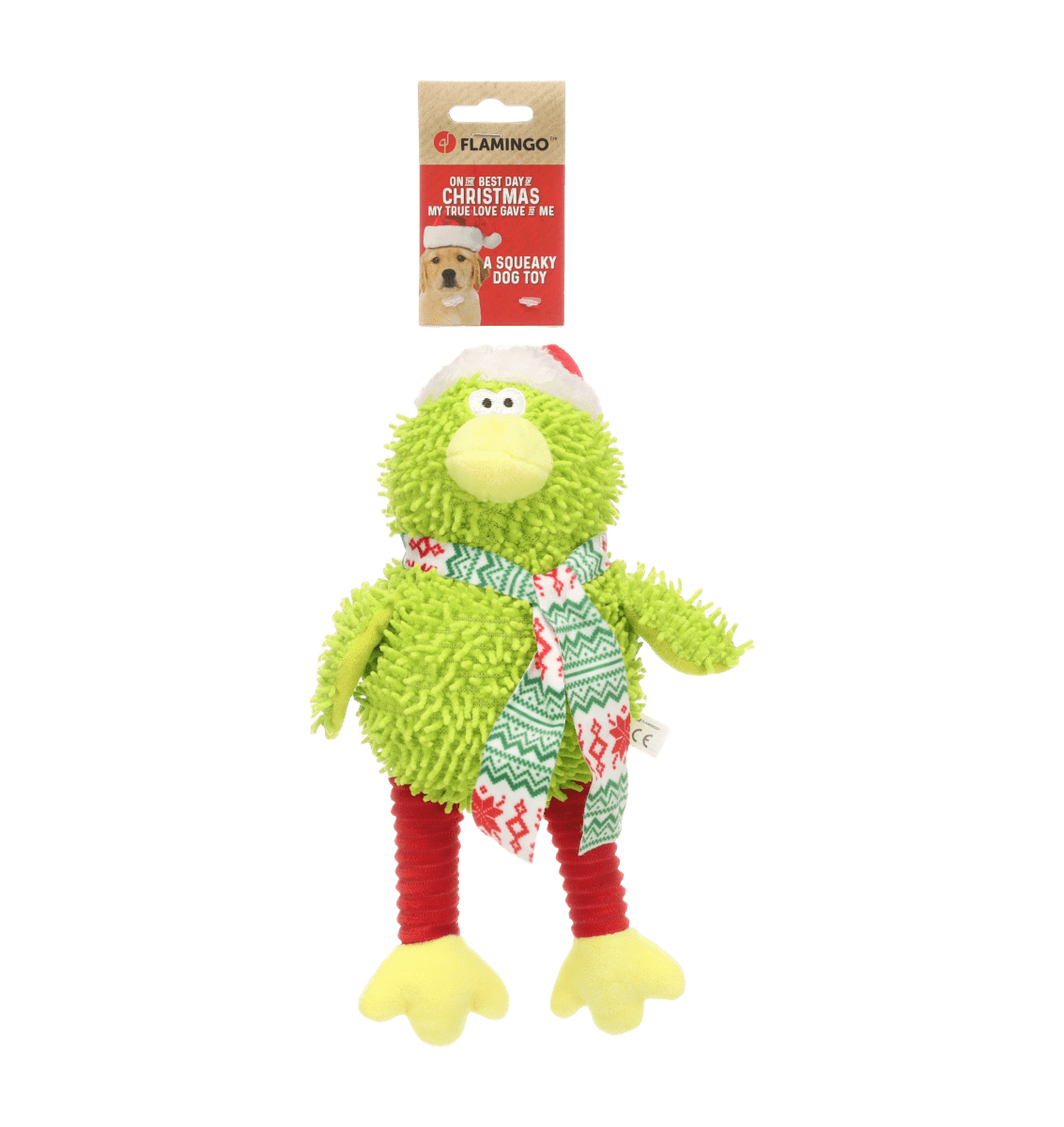 Peluche de Noël Viviana l'Oiseau vert - Le Royaume de Lecki