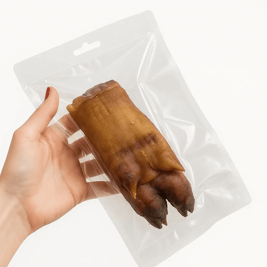 Pied de porc séché pour chien - Le Royaume de Lecki