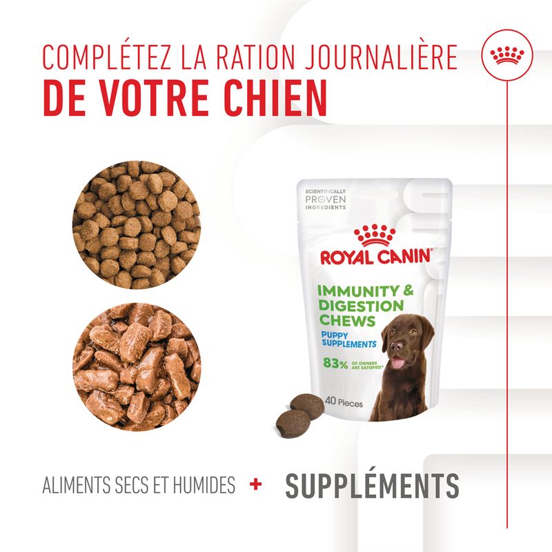 ROYAL CANIN® Immunity & Digestion Puppy Chews - Le Royaume de Lecki