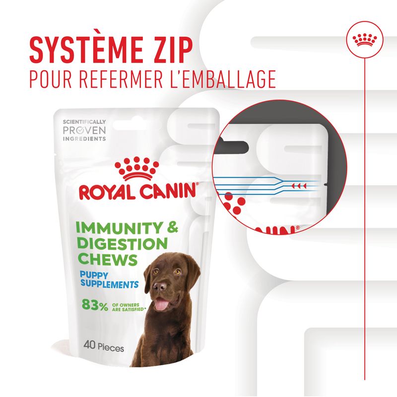 ROYAL CANIN® Immunity & Digestion Puppy Chews - Le Royaume de Lecki