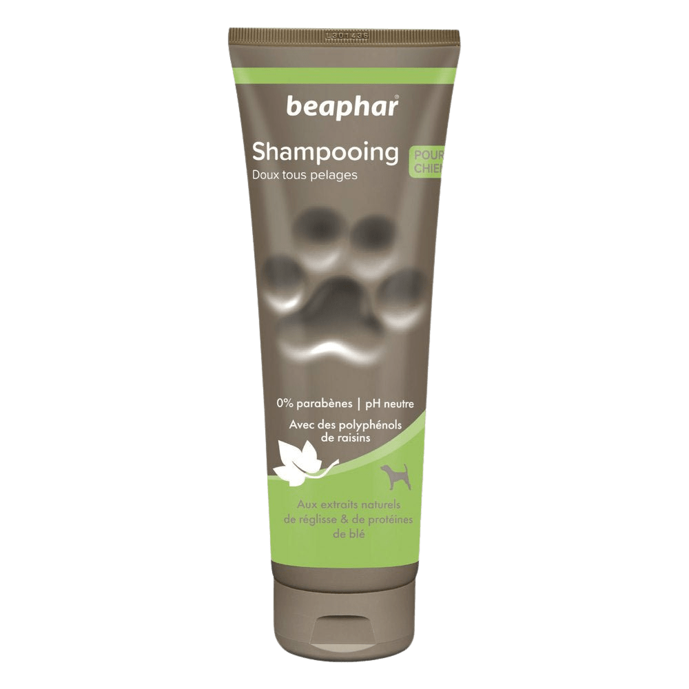 Shampooing doux tous pelages Beaphar - Le Royaume de Lecki