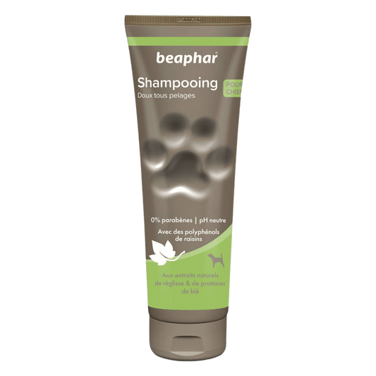 Shampooing doux tous pelages Beaphar - Le Royaume de Lecki
