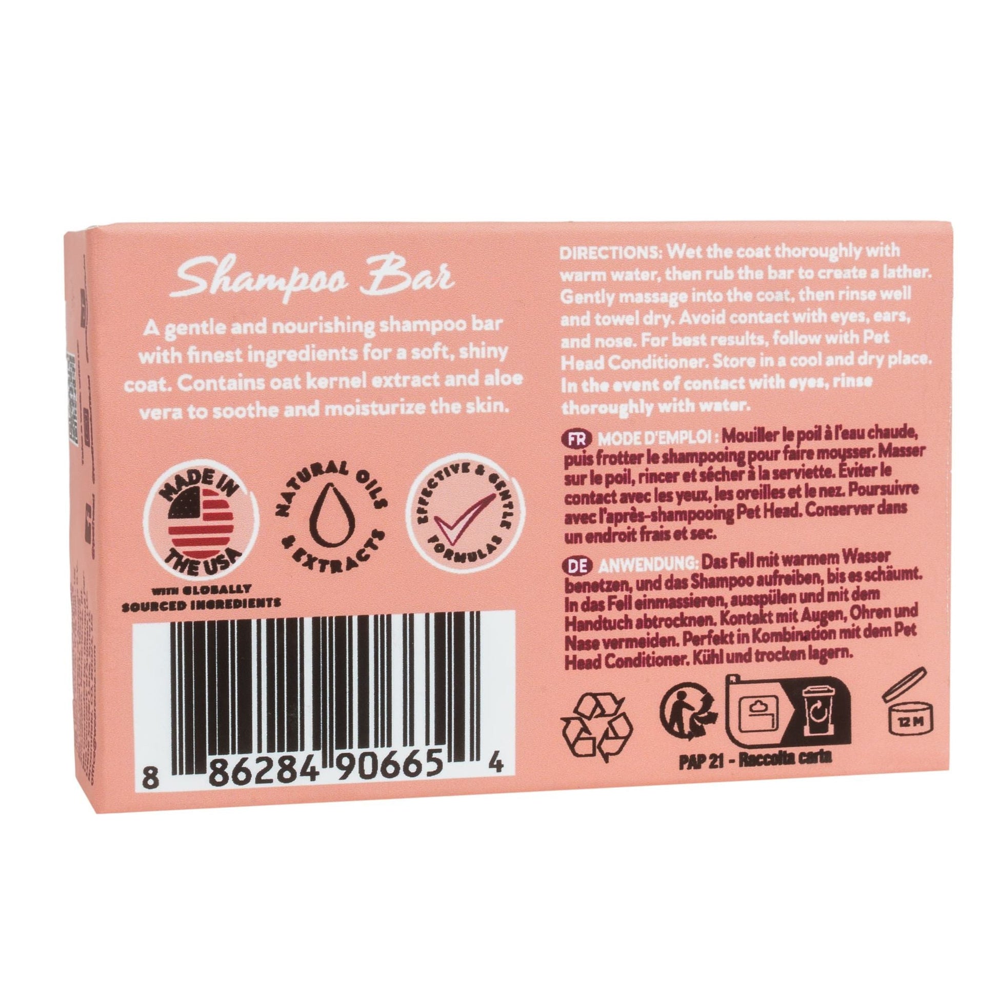 Shampooing solide Pet Head - Le Royaume de Lecki