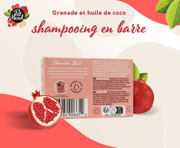 Shampooing solide Pet Head - Le Royaume de Lecki
