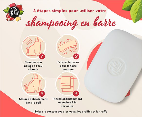 Shampooing solide Pet Head - Le Royaume de Lecki