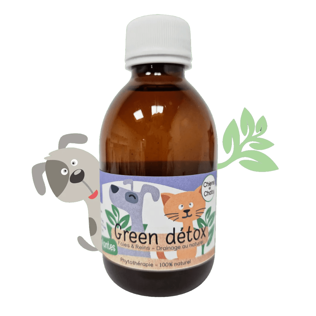 Sirop naturel Détox chiens et chats Kas Tête - Le Royaume de Lecki