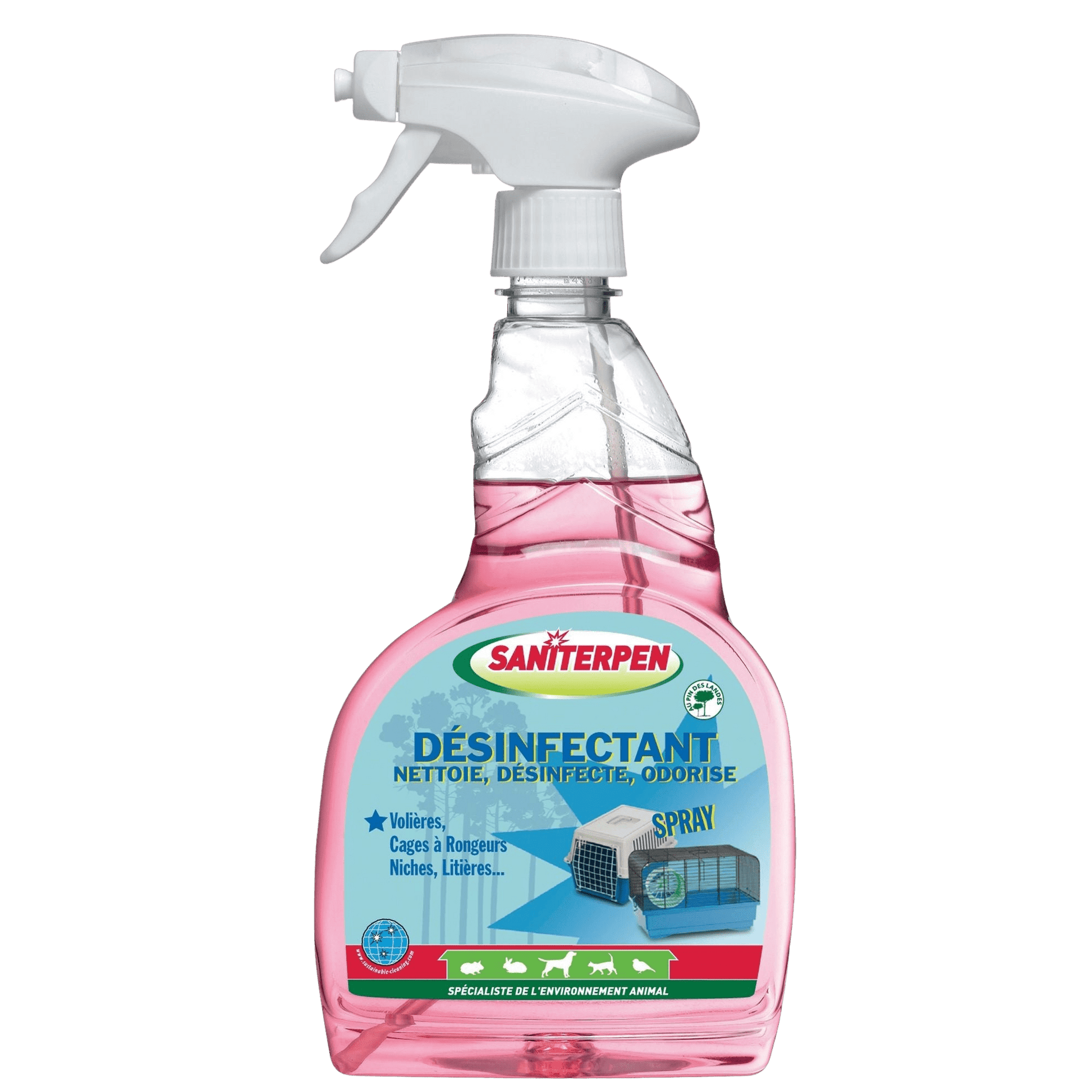 Spray Désinfectant Saniterpen - Le Royaume de Lecki