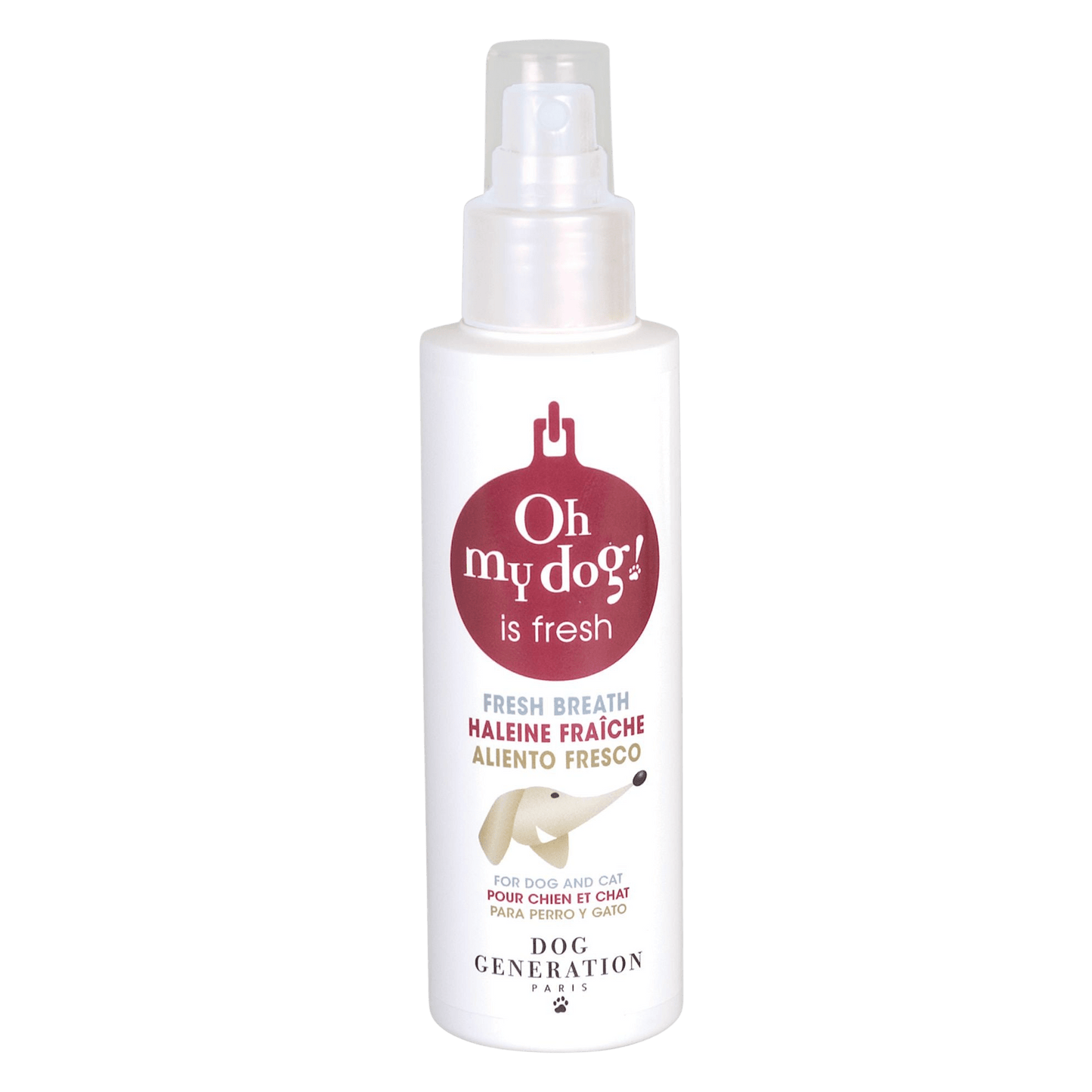 Spray haleine fraîche Oh My Dog ! - Le Royaume de Lecki