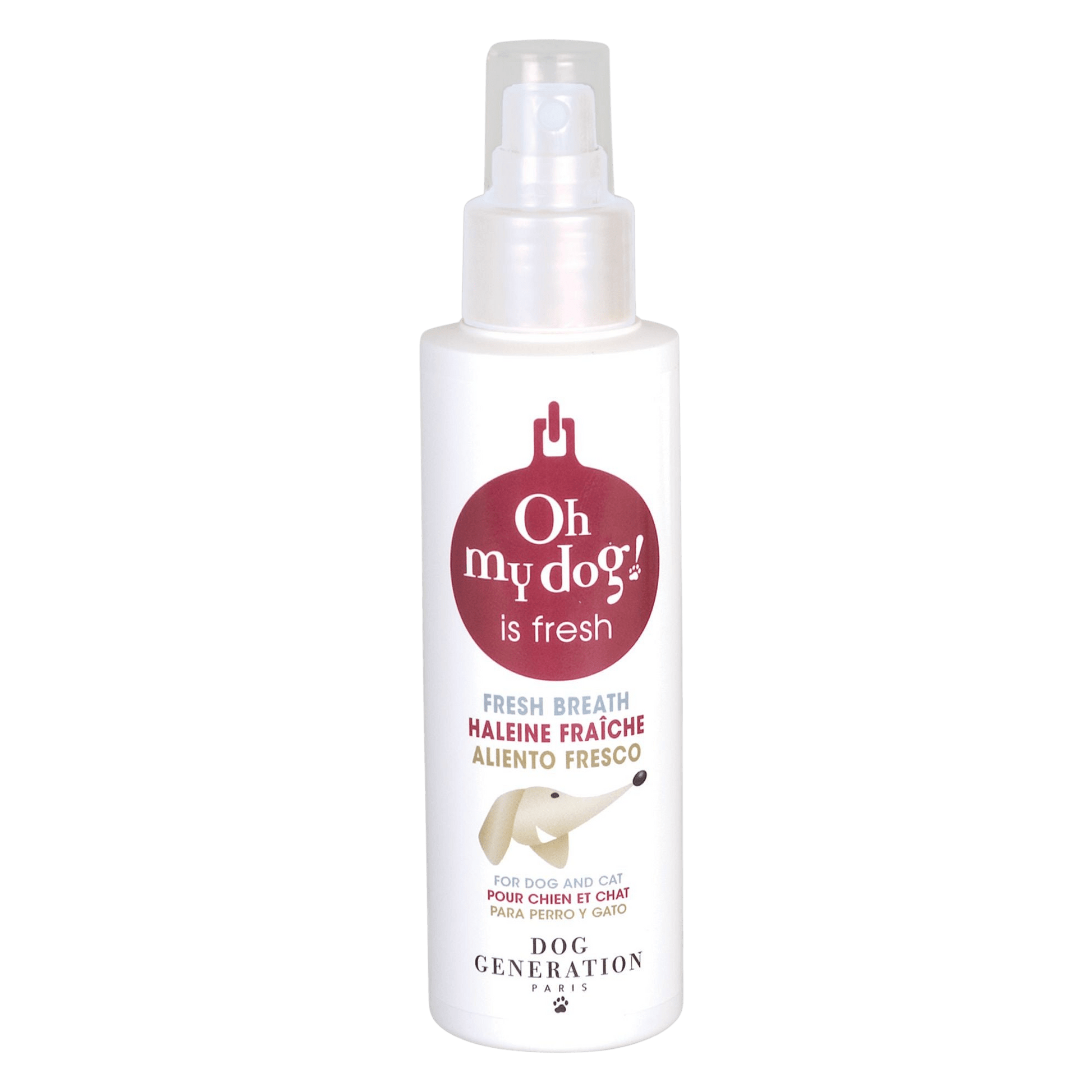 Spray haleine fraîche Oh My Dog ! - Le Royaume de Lecki