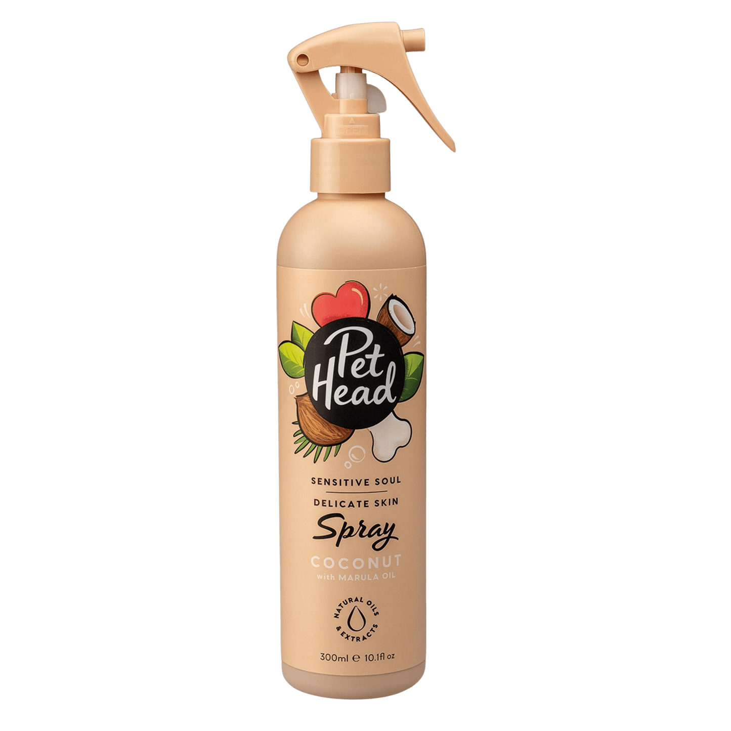 Spray sans rinçage peaux sensibles Pet Head - Le Royaume de Lecki