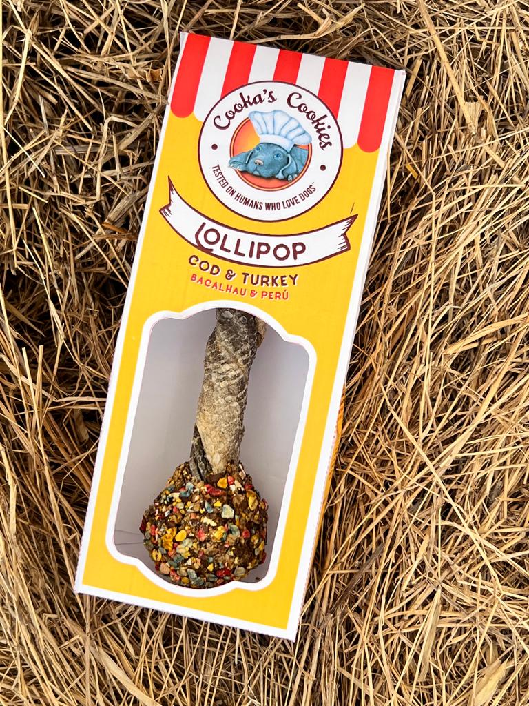 Sucette Cabillaud et Dinde Cooka's Cookies - Le Royaume de Lecki
