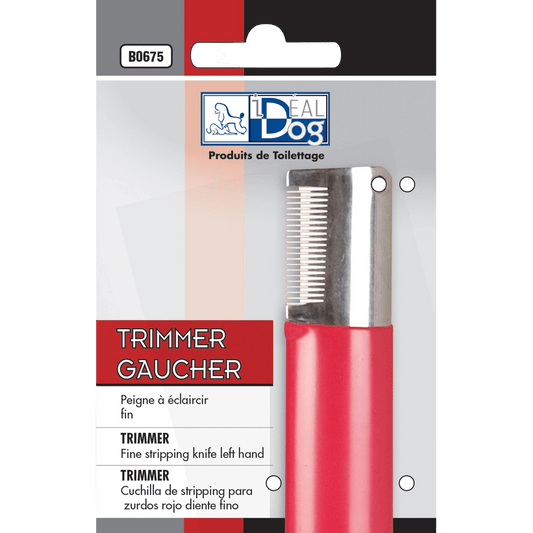 Trimmer Gaucher 19 dents IdealDog - Le Royaume de Lecki