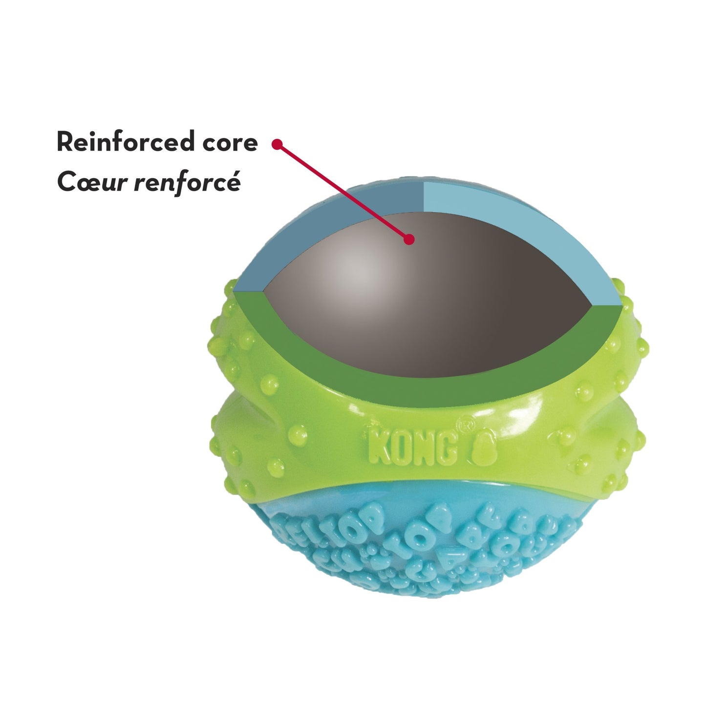 KONG® CoreStrength Ball - Le Royaume de Lecki