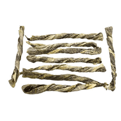 Bâtonnets de peau de poisson séchée - Le Royaume de Lecki