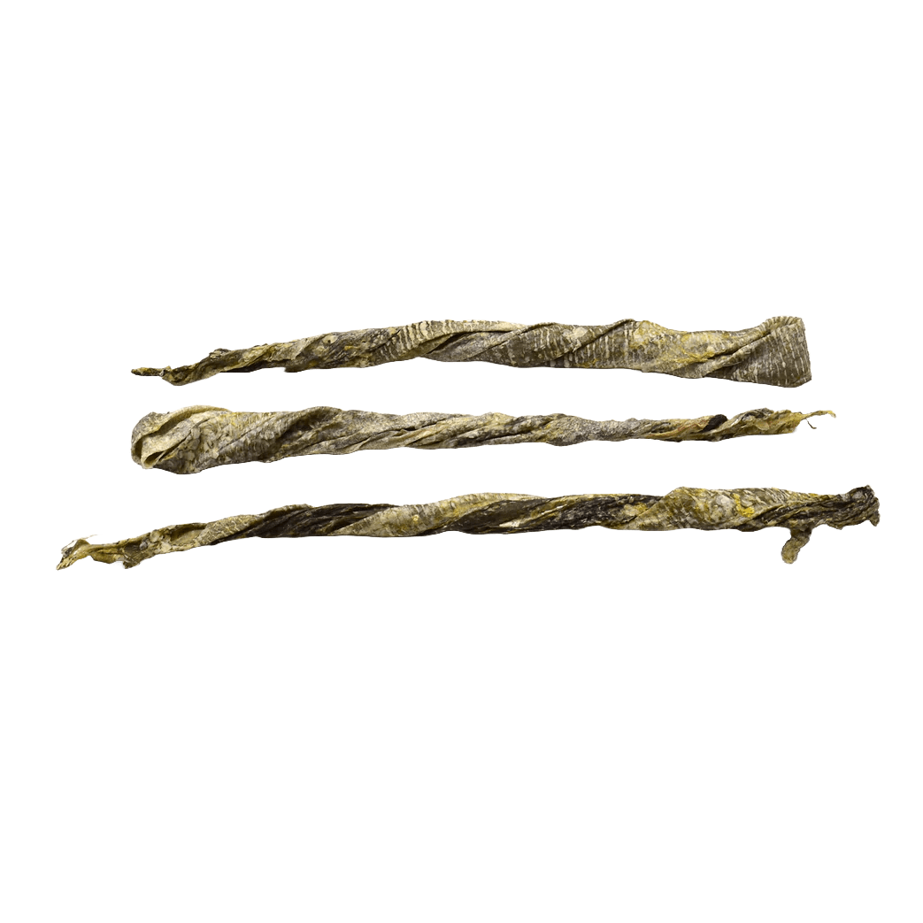 Bâtonnets de peau de poisson séchée - Le Royaume de Lecki