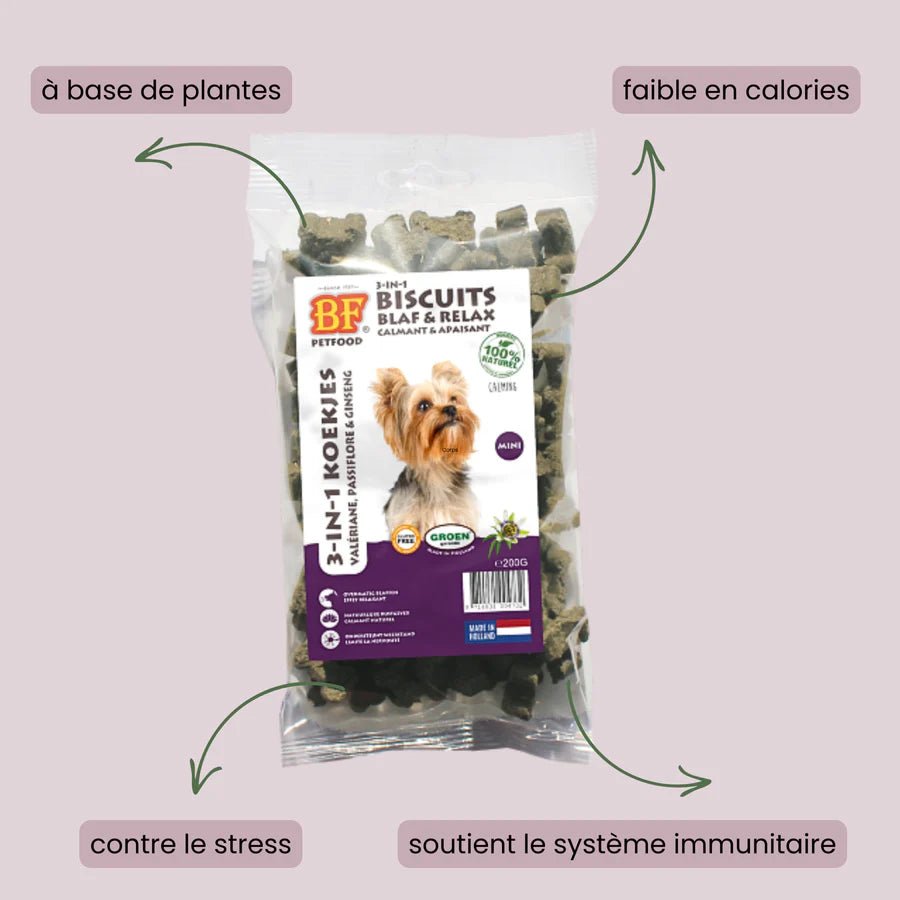 Biscuits Relax BF®Petfood - Le Royaume de Lecki