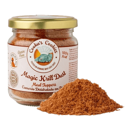 Booster de repas Poudre de Krill Cooka's Cookies - Le Royaume de Lecki