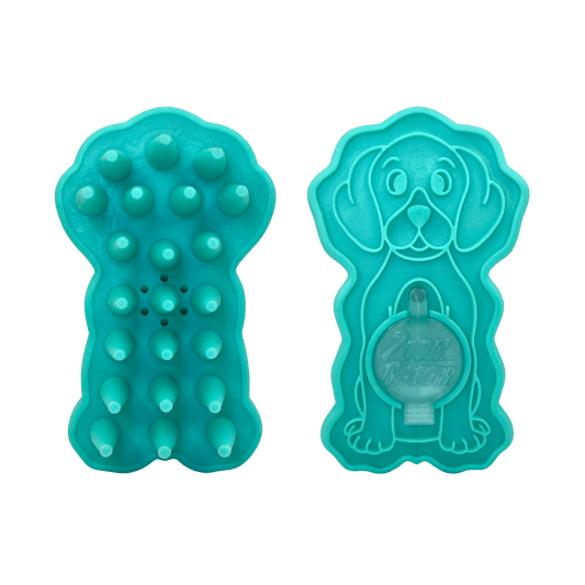 Brosse KONG® ZoomGroom Bubbles - Le Royaume de Lecki