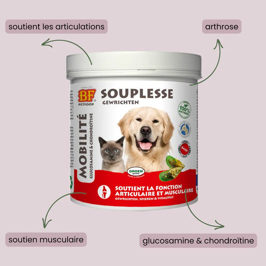 Complément alimentaire Souplesse BF®Petfood - Le Royaume de Lecki