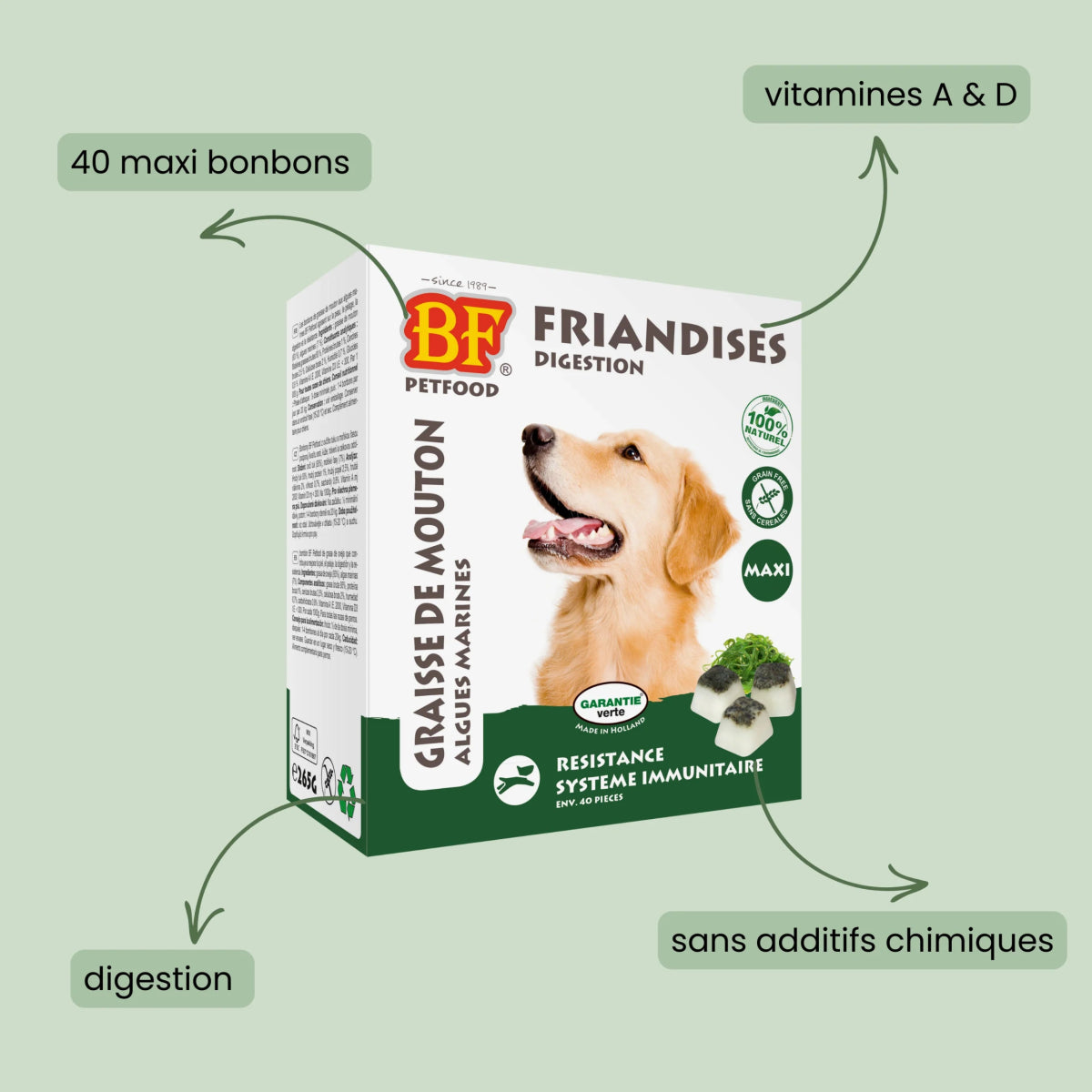 Friandises Digestion BF®Petfood - Le Royaume de Lecki