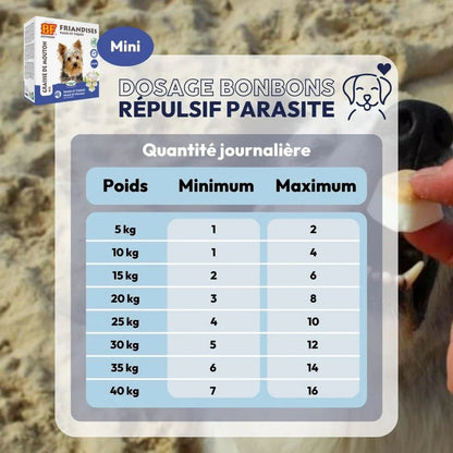 Friandises Puces et Tiques BF®Petfood - Le Royaume de Lecki