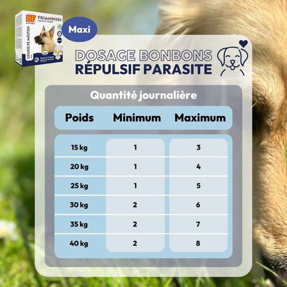 Friandises Puces et Tiques BF®Petfood - Le Royaume de Lecki