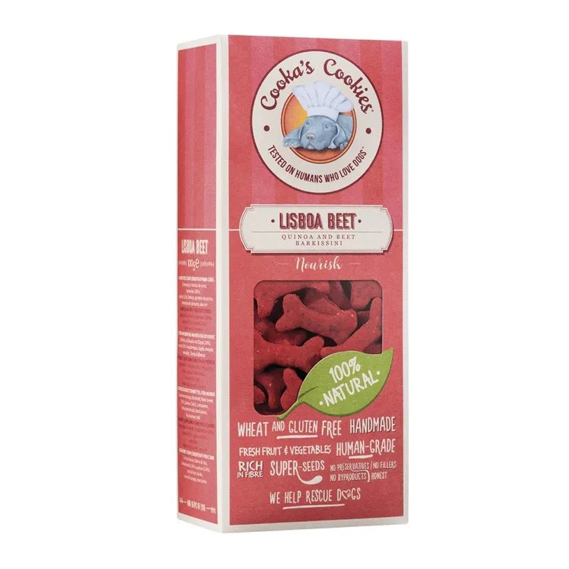 Friandises SuperFood Betterave de Lisbonne Cooka's Cookies - Le Royaume de Lecki