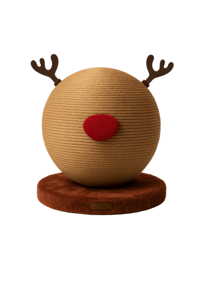 Griffoir Renne festif pour chats Bubimex - Le Royaume de Lecki