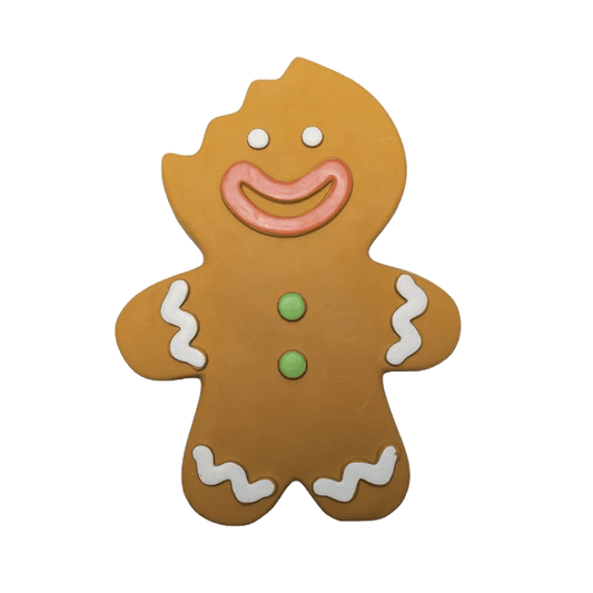 Jouet latex Monsieur Biscuit de Noël - Le Royaume de Lecki