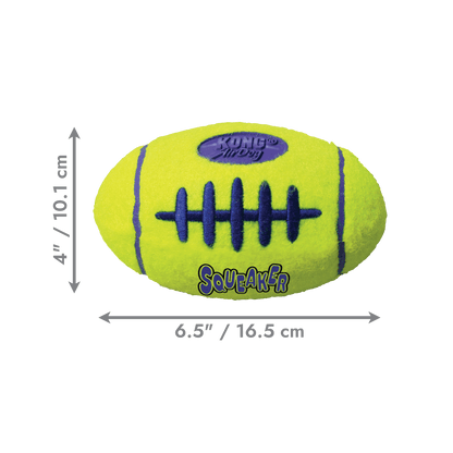 KONG® AirDog Squeaker Rugby - Le Royaume de Lecki
