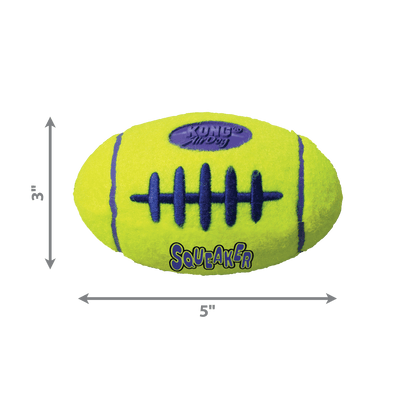 KONG® AirDog Squeaker Rugby - Le Royaume de Lecki