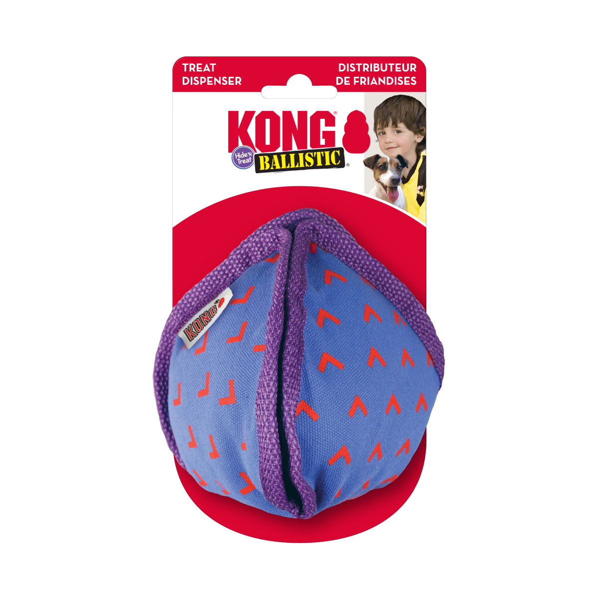 KONG® Ballistic Hide'n Treat - Le Royaume de Lecki