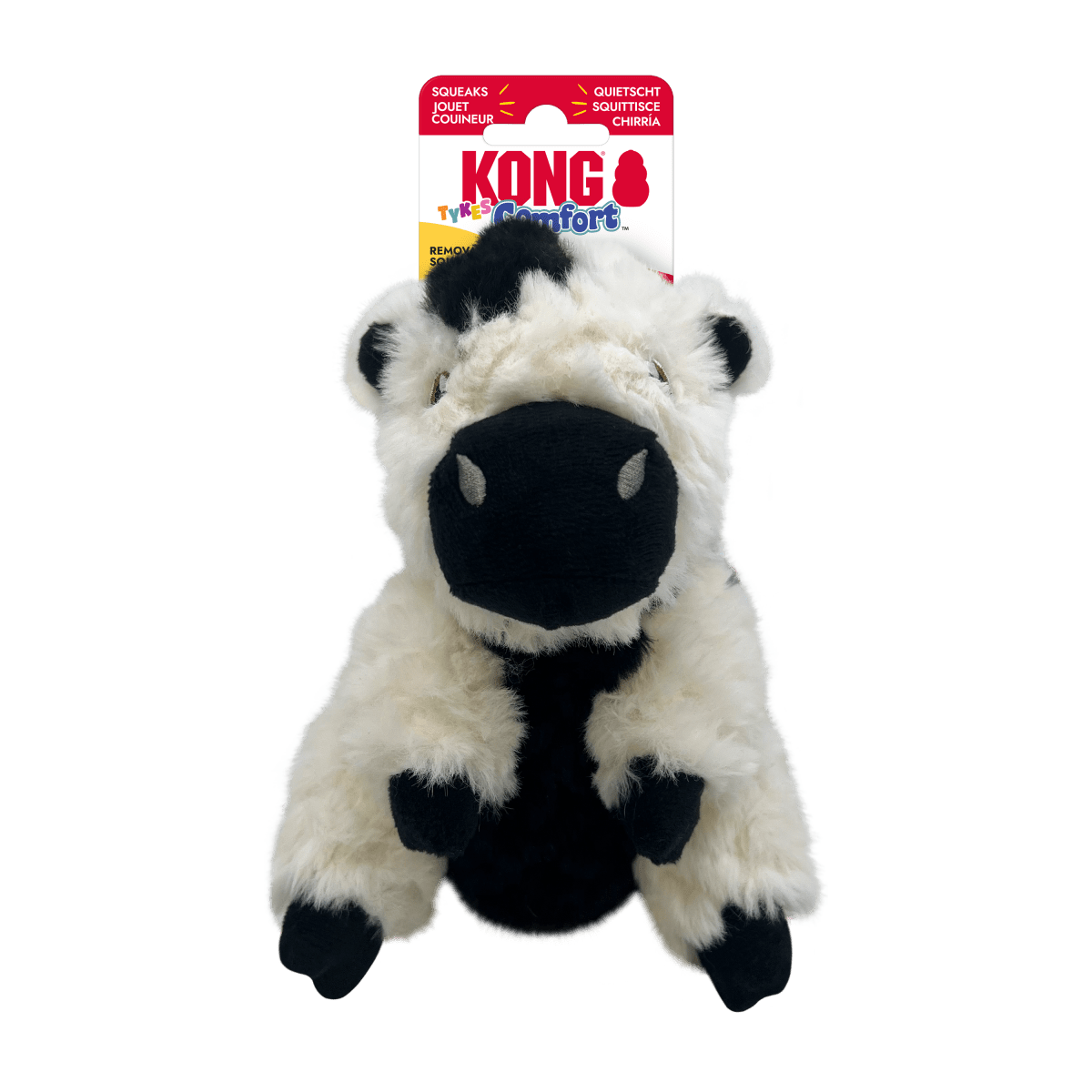 KONG® Comfort Tykes Vache - Le Royaume de Lecki