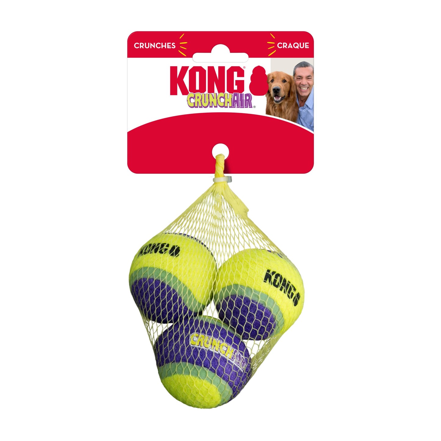 KONG® Crunch Air Balls - Le Royaume de Lecki