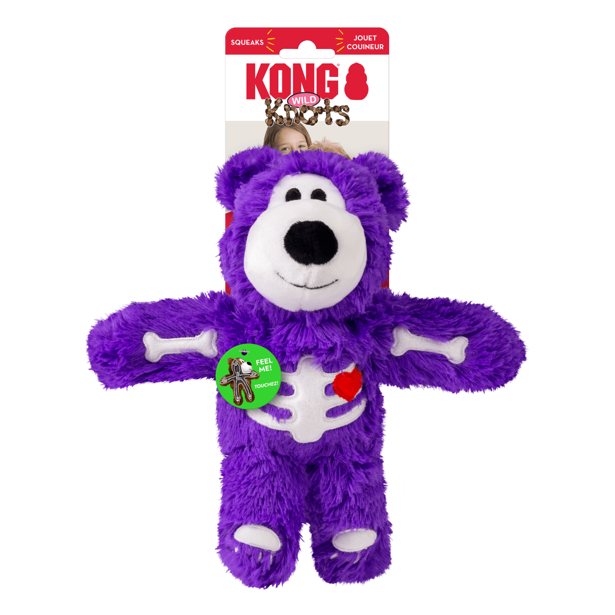 KONG® Halloween Wild Knots Ours Squelette - Le Royaume de Lecki