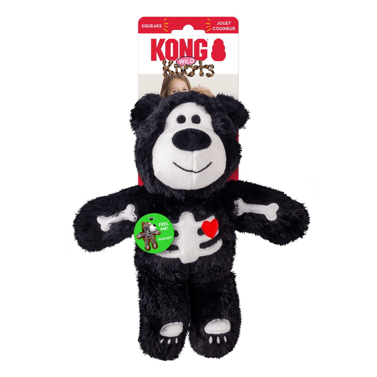 KONG® Halloween Wild Knots Ours Squelette - Le Royaume de Lecki