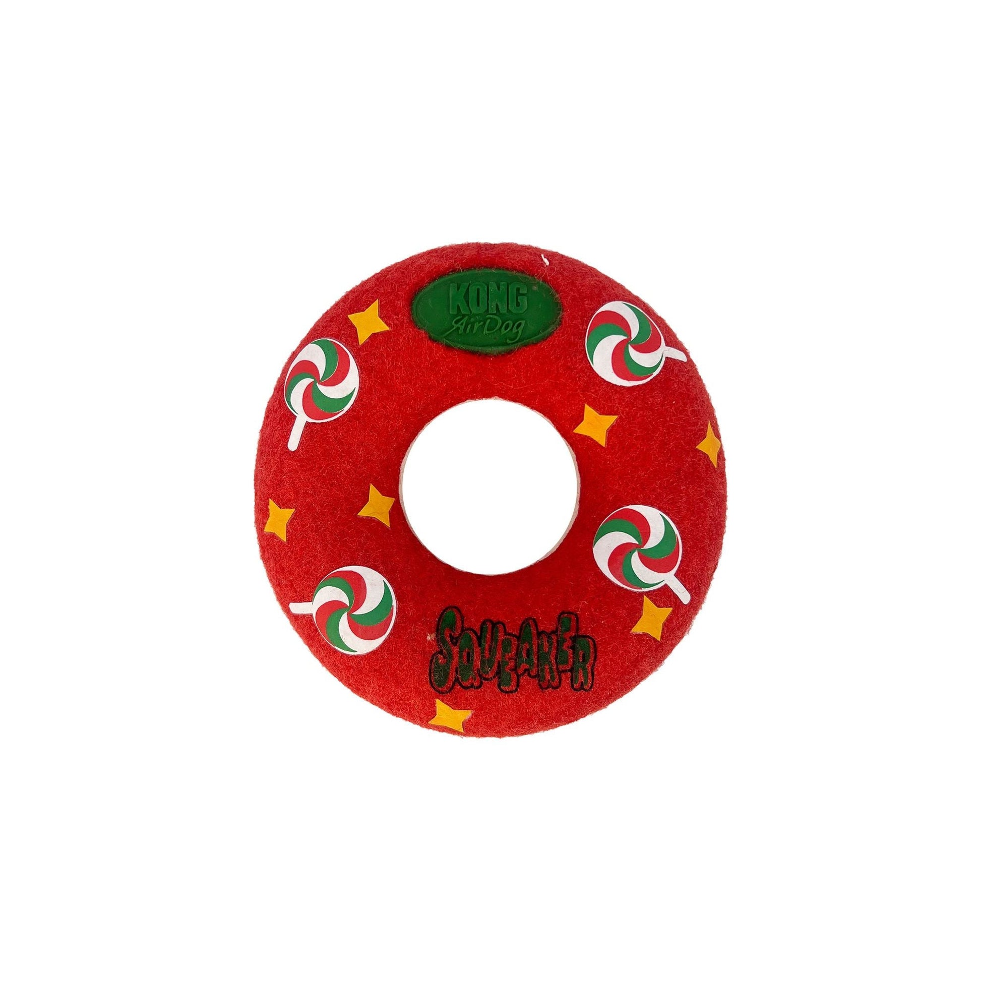 KONG® Holiday Airdog Squeaker Donut - Le Royaume de Lecki