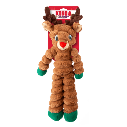 KONG® Holiday Shakers Crumples Reindeer - Le Royaume de Lecki