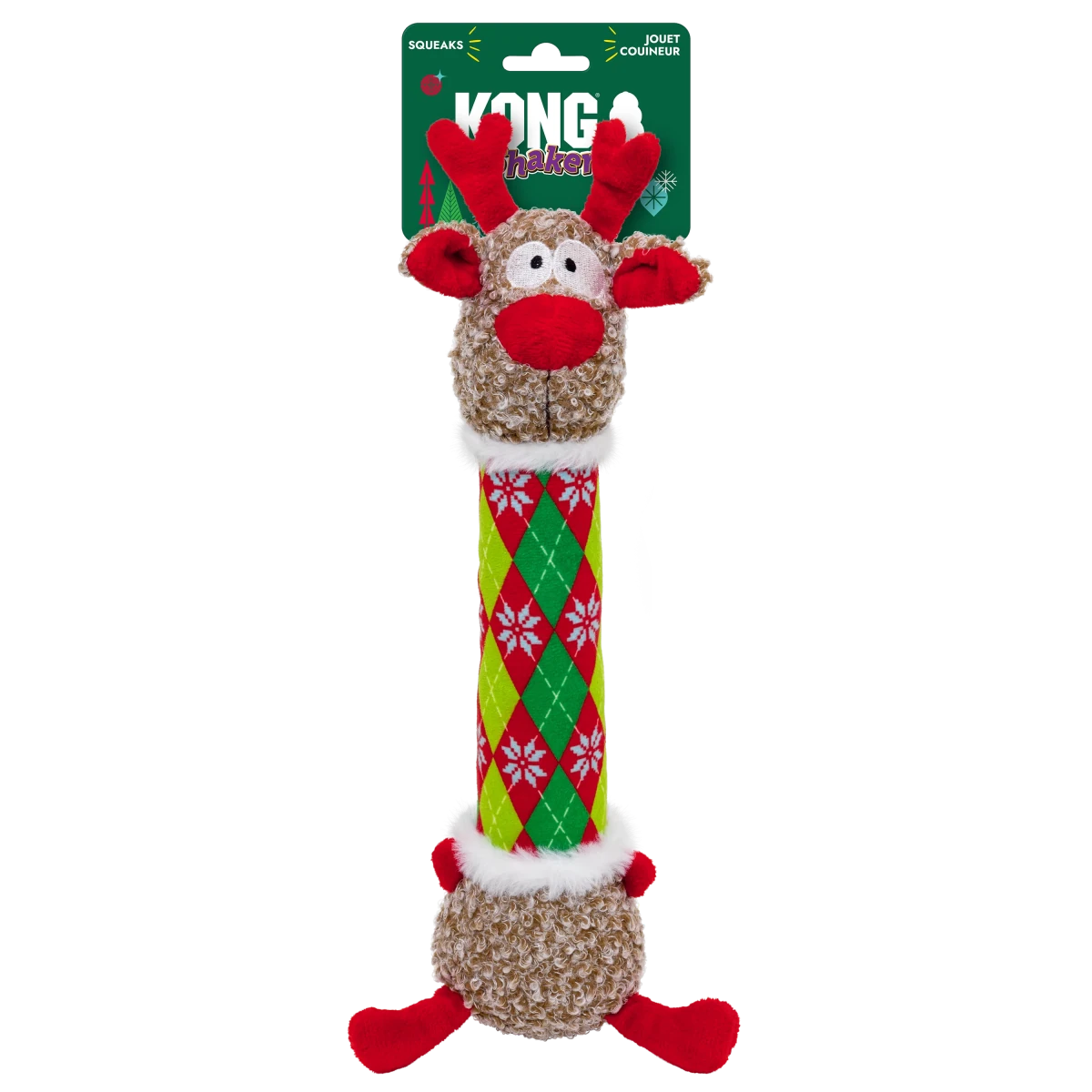 KONG® Holiday Shakers Luv Reindeer - Le Royaume de Lecki