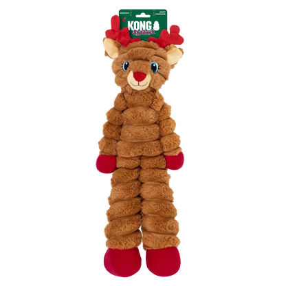 KONG® Holiday Shakers Reindeer Red XL - Le Royaume de Lecki