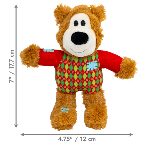 KONG® Holiday Wild Knots Sweater ours - Le Royaume de Lecki
