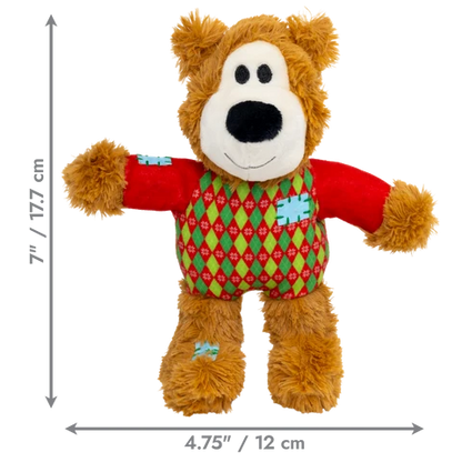 KONG® Holiday Wild Knots Sweater ours - Le Royaume de Lecki