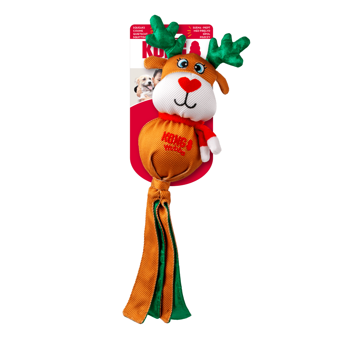 KONG® Holiday Wubba - Le Royaume de Lecki