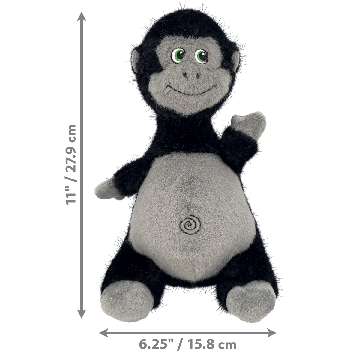 KONG® Knots Belly Gorilla - Le Royaume de Lecki