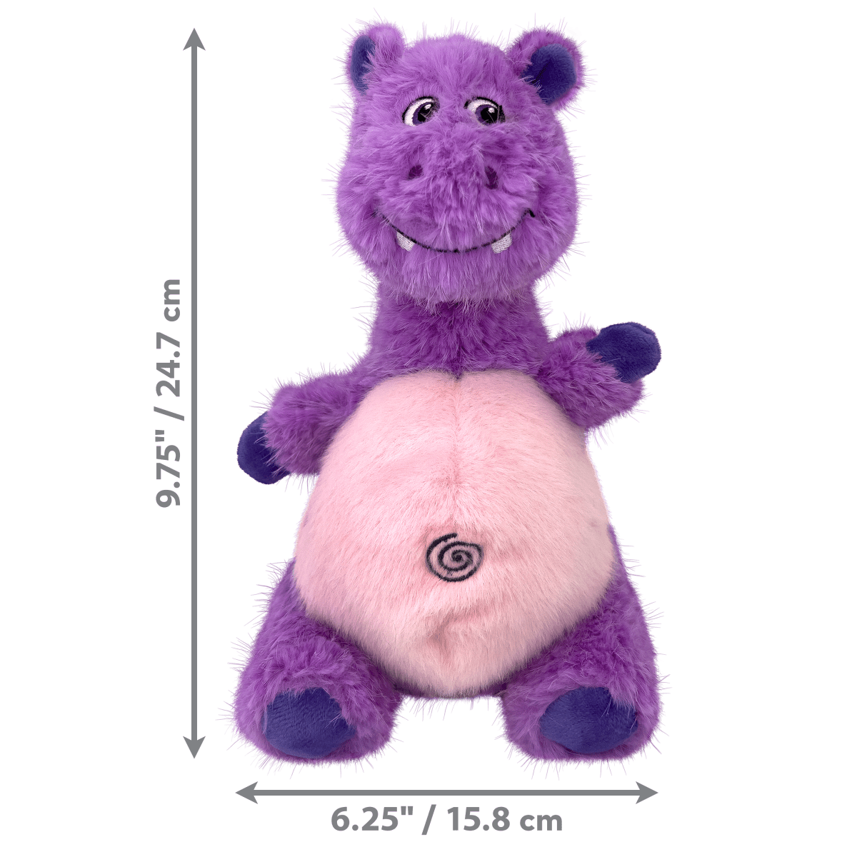 KONG® Knots Belly Hippo - Le Royaume de Lecki