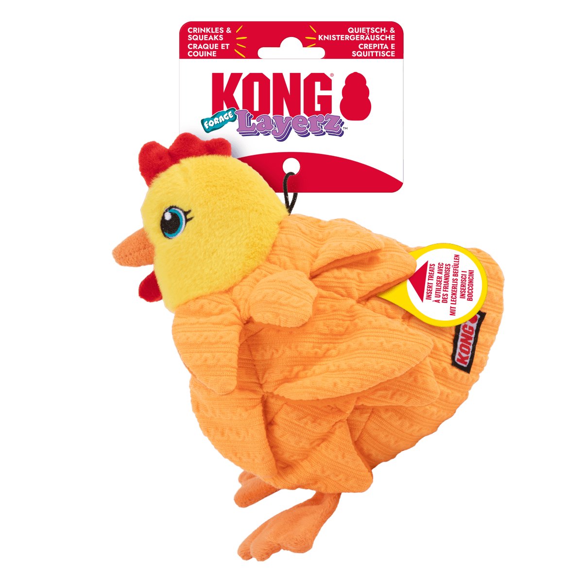 KONG® Layerz Forage Hen - Le Royaume de Lecki