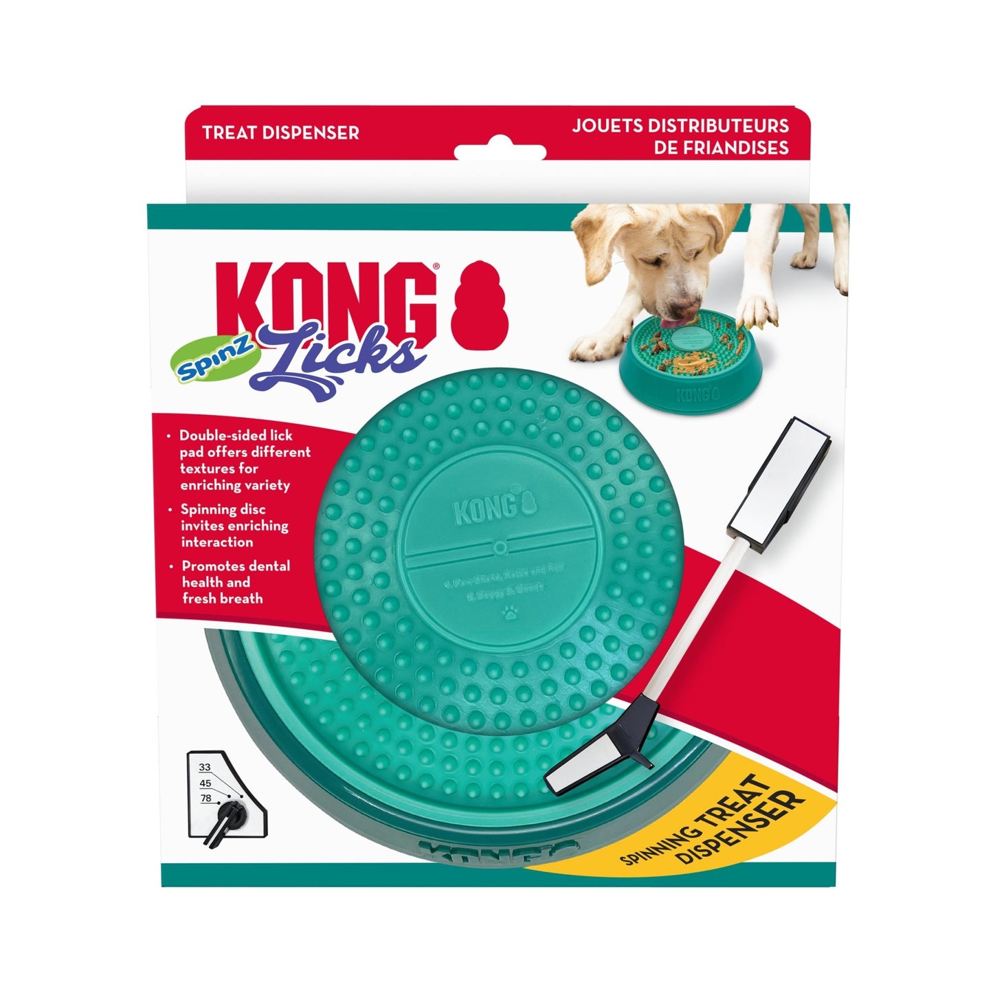 KONG® Licks Spinz - Le Royaume de Lecki