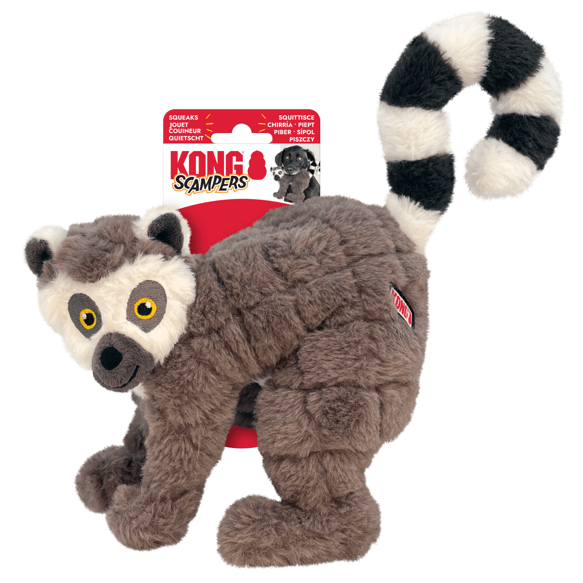 KONG® Scampers Lemur - Le Royaume de Lecki