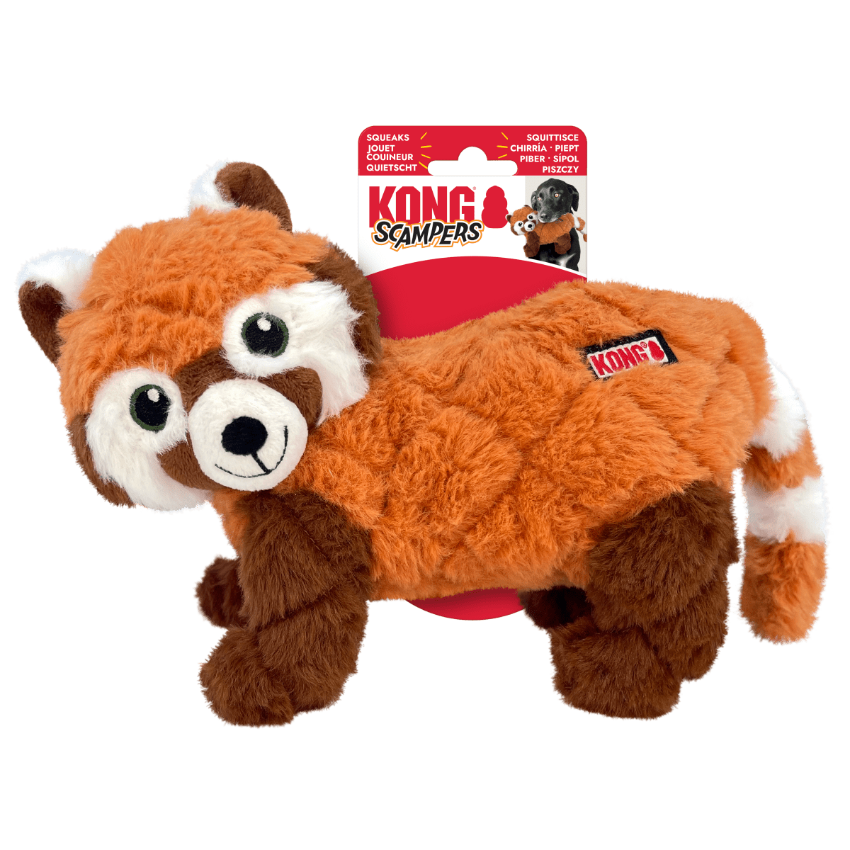 KONG® Scampers Red Panda - Le Royaume de Lecki