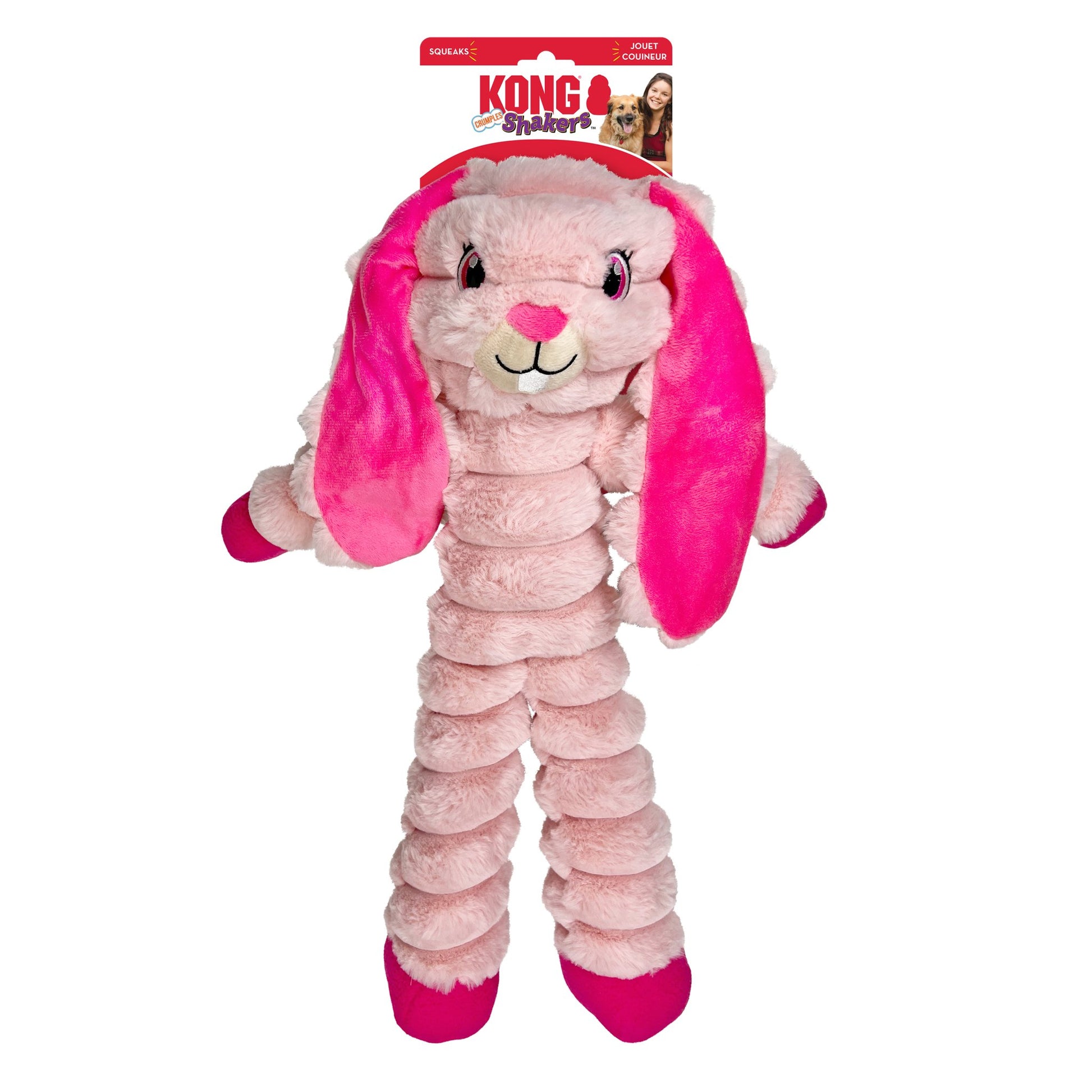 KONG® Shakers Crumples Bunny - Le Royaume de Lecki